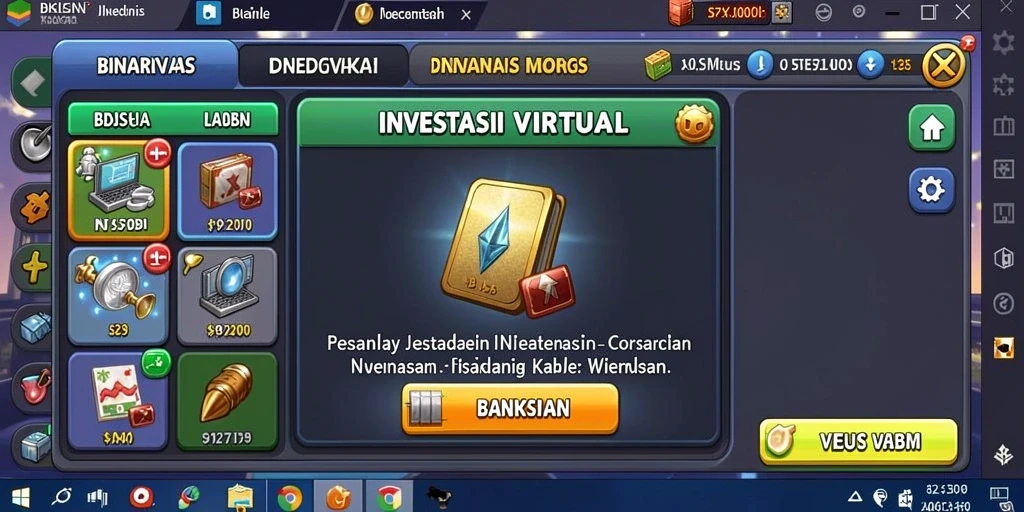 Tangkapan layar menampilkan level menantang yang harus diselesaikan.