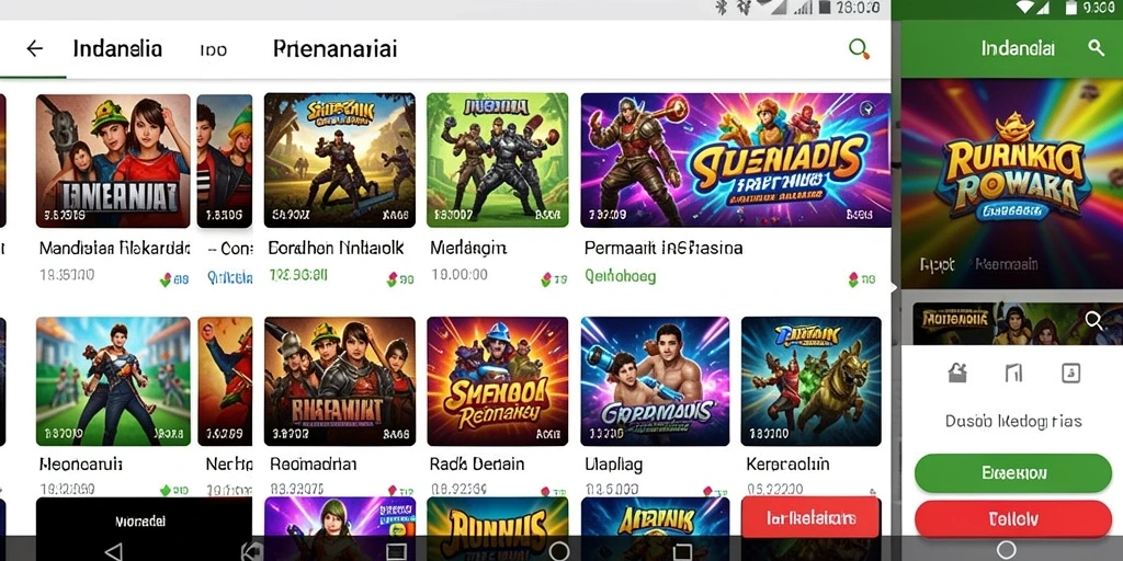 Screenshot menampilkan fitur multiplayer yang seru.