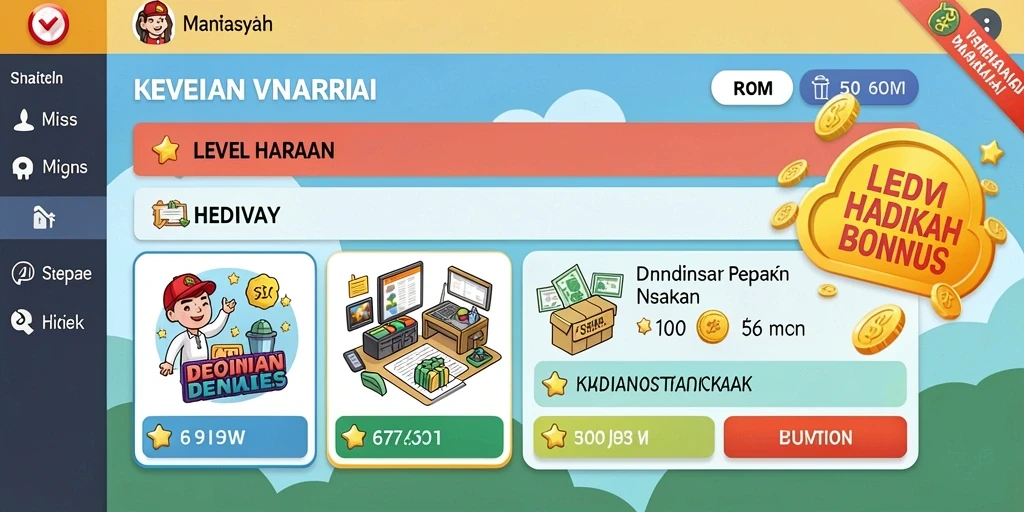 Fitur sosial yang memungkinkan kompetisi antar pemain.