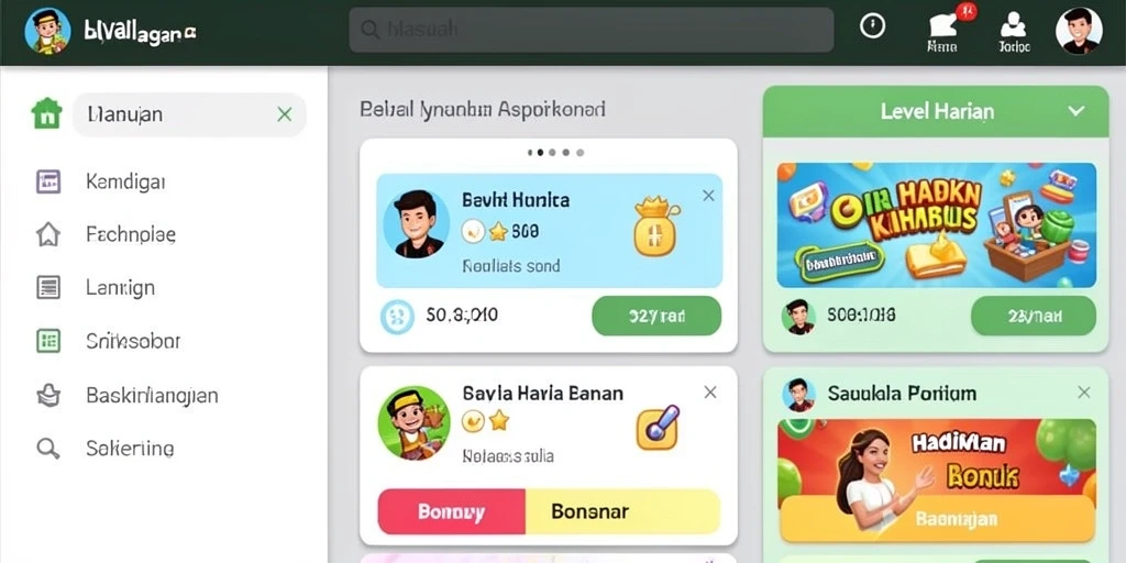 Tangkapan layar menunjukkan antarmuka yang mudah digunakan.