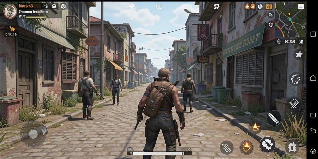 Tangkapan layar dari mode multiplayer yang seru.