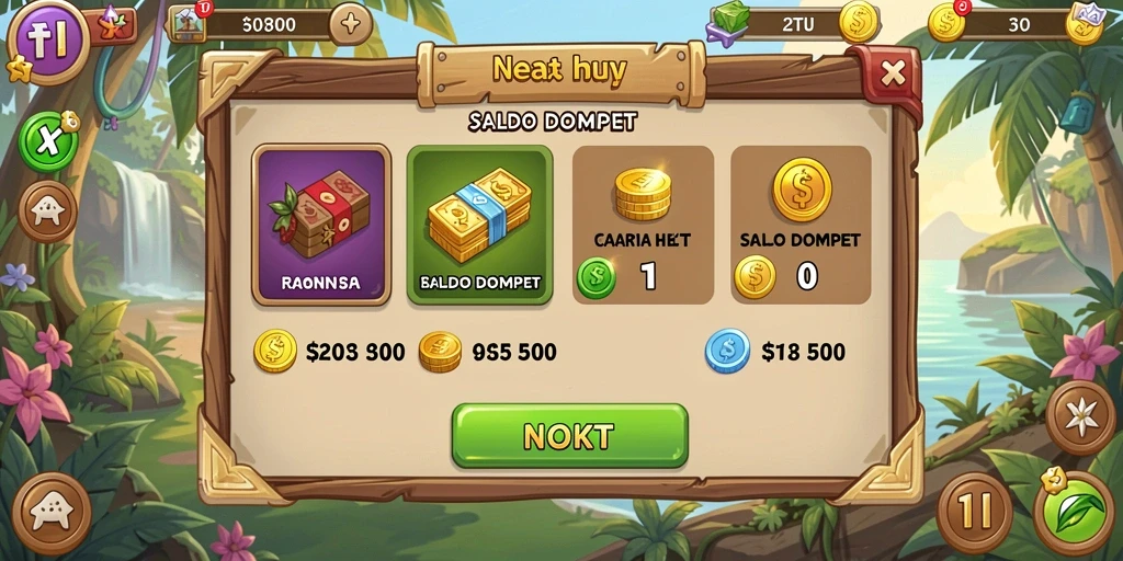 Fitur bonus harian untuk menambah penghasilan Anda.