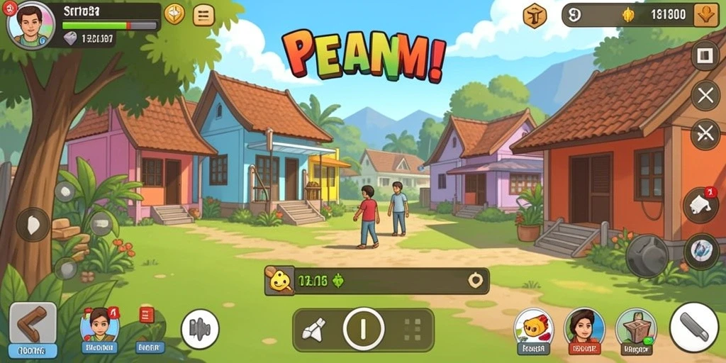 Mode permainan multiplayer yang kompetitif.