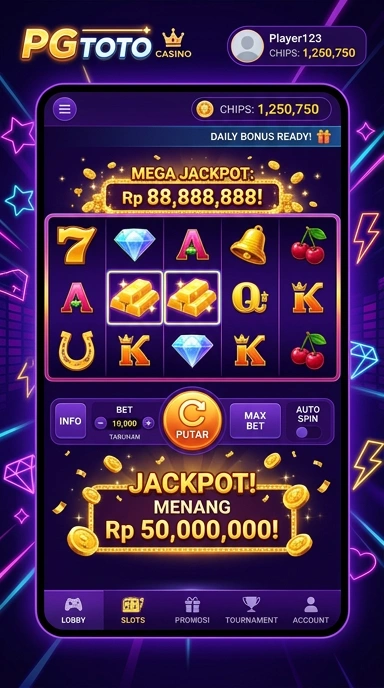 pgtoto — menu pengaturan